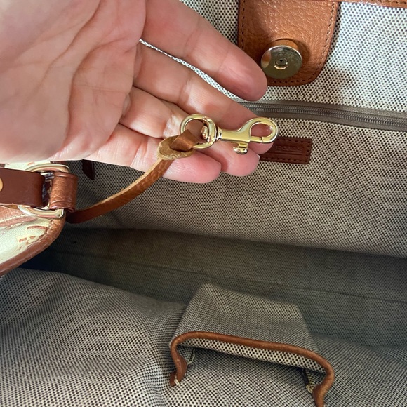 Dooney & Bourke Pocketbook Tote -Material & Leather - Picture 8 of 15